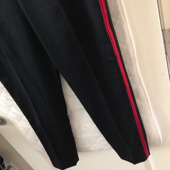 NWT ZARA TROUSERS WITH SIDE STRIPE 100%WOOL - Picture 7 of 11